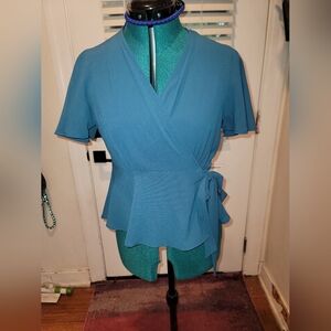 Monteau Wrap Blouse (M)